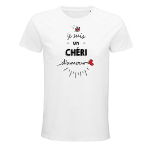 T-shirt Homme Cheri d’amour