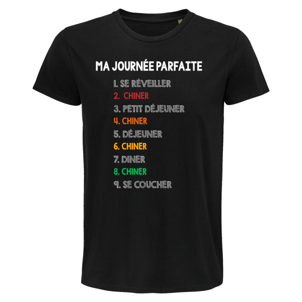 T-shirt Homme Chiner Journee Parfaite