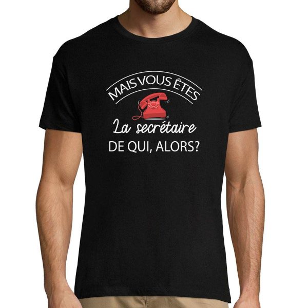 T-shirt Homme Citation OSS117 Secretaire de Qui Alors
