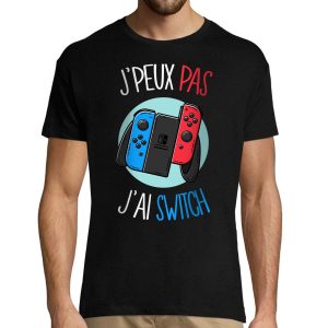 T-shirt Homme –  J’peux pas, j’ai Switch