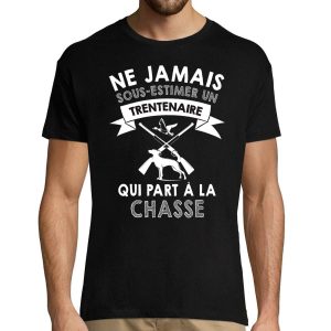 T-shirt Homme chasse trentenaire
