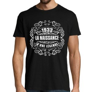 T-shirt homme Anniversaire 1933