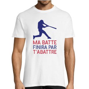 T-shirt homme Batte de Baseball