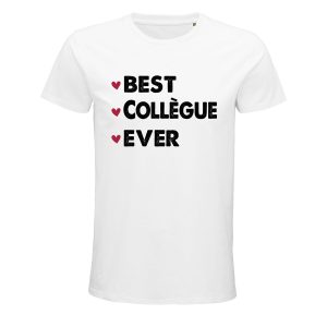 T-shirt homme Best Collegue Ever