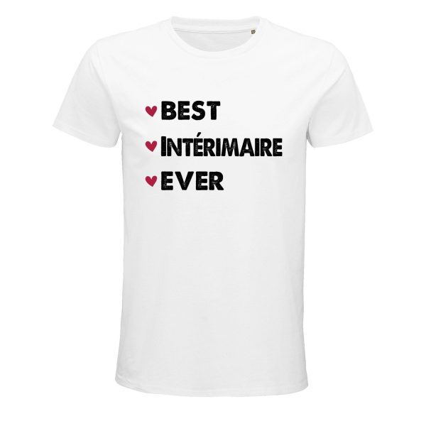 T-shirt homme Best Interimaire Ever