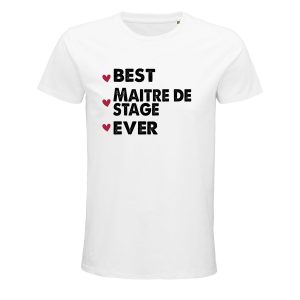 T-shirt homme Best Maitre de stage Ever