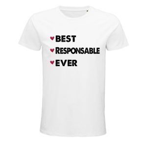 T-shirt homme Best Responsable Ever T-shirt homme Best Responsable Ever