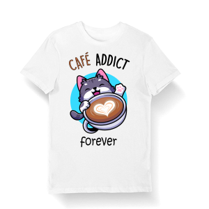 T-shirt homme Cafe Addict