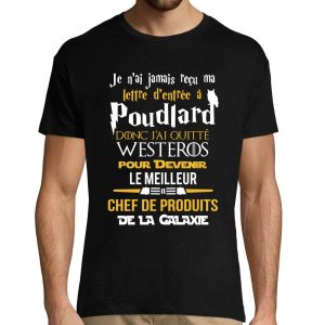 T-shirt homme Chef De Produits Galaxie T-shirt homme Chef De Produits Galaxie