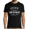 T-shirt homme Chef de projet Meilleur de France