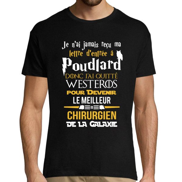 T-shirt homme Chirurgien Galaxie