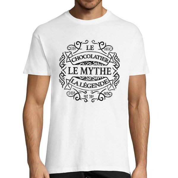 T-shirt homme Chocolatier Le Mythe La Legende