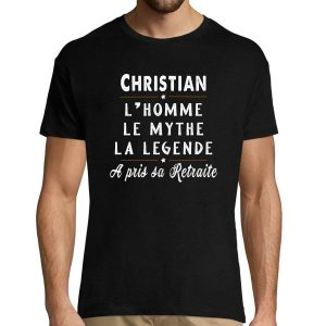 T-shirt homme Christian Retraite T-shirt homme Christian Retraite