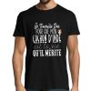 T-shirt homme Cochon d’Inde  Je Travaille Dur