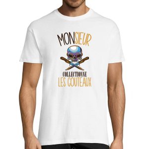 T-shirt homme Collectionneur Couteaux