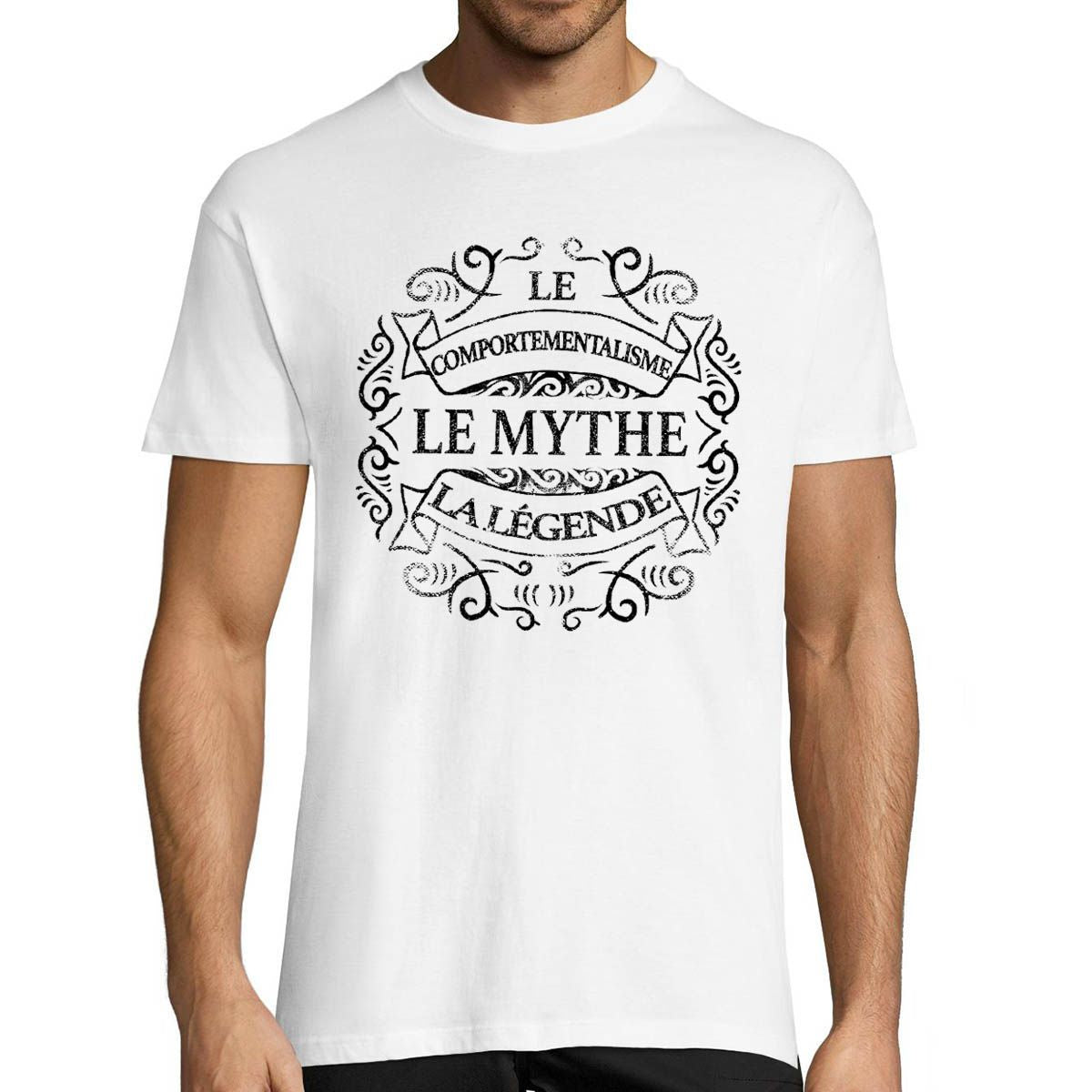 T-shirt homme Comportementalisme Le Mythe La Legende T-shirt homme Comportementalisme Le Mythe La Legende