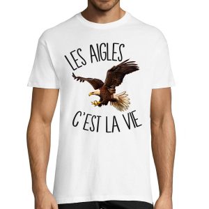 T-shirt homme aigles c’est la vie T-shirt homme aigles c’est la vie