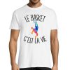 T-shirt homme basket c’est la vie