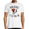 T-shirt homme beagle c’est la vie