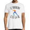 T-shirt homme biathlon c’est la vie