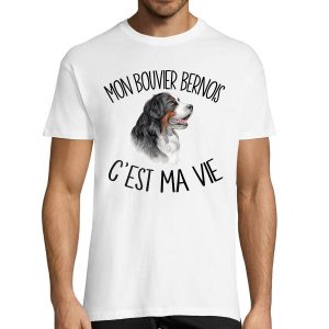 T-shirt homme bouvier bernois c’est la vie