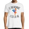 T-shirt homme breakdance c’est la vie