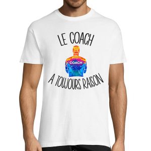 T-shirt homme coach c’est la vie