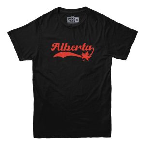 Alberta Retro Baseball Logo T-shirt