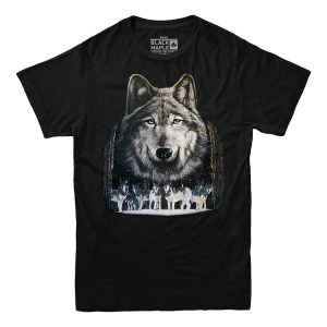 Alpha Wolf and Pack Wildlife T-shirt