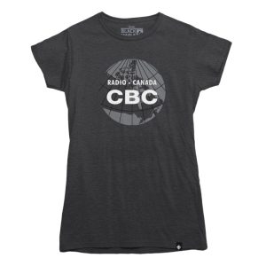 CBC 1958 Vintage Round Map Logo T-shirt