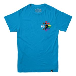 CBC Progress Pride Gem Left Chest Logo T-shirt
