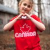 Canada Day Retro Design T-shirt