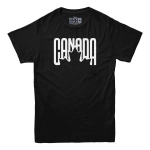 Canada Leaf Retro Design T-shirt