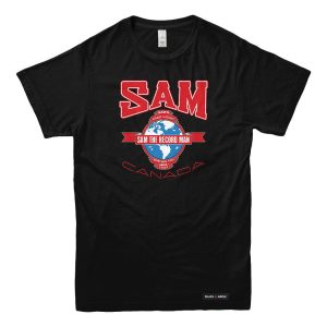 Coast to Coast Sam the Record Man T-shirt