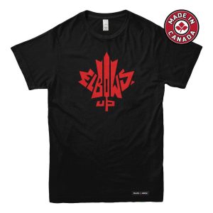 Elbows Up Leaf T-shirt