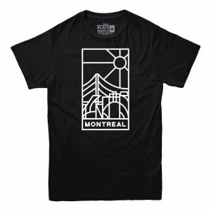Montreal Stained Glass Light Print T-shirt