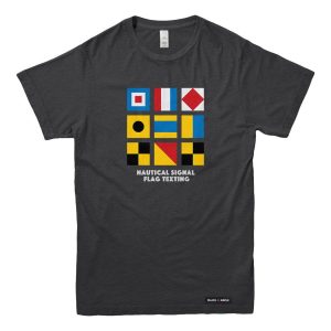 Nautical Signal Flag Texting T-shirt