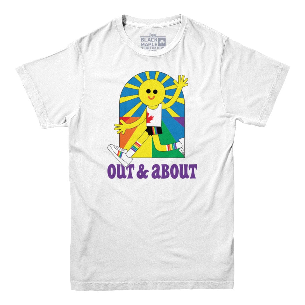 Out and About LGBTQ Pride T-shirt Out and About LGBTQ Pride T-shirt
