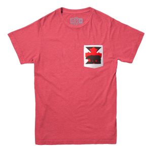 Patchwork Bear Pocket T-Shirt