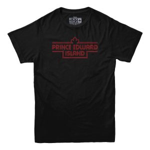 Prince Edward Island Retro Stripe T-shirt
