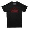Quebec Maple Leaf Retro Stripe T-shirt