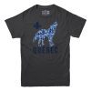Quebec Patchwork Wolf T-Shirt