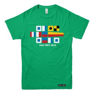 Sail the 7 Seas Signal Flags T-shirt