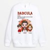 Sweatshirt Dadcula Comme Un Papa Normal Mais Plus Cool Personnalise