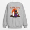 Sweatshirt Maman Chien Halloween Personnalise