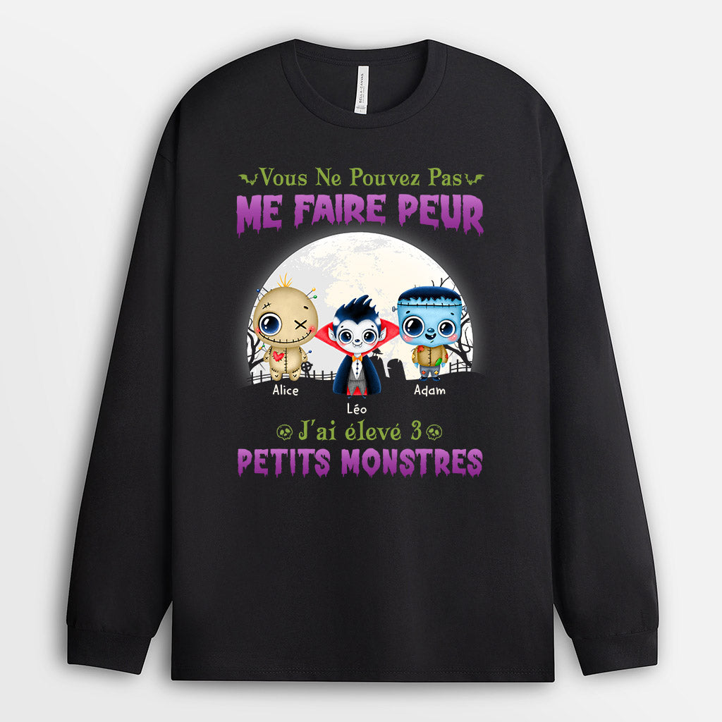 Sweatshirt Vous Ne Pouvez Pas Me Faire Peur Personnalise Sweatshirt Vous Ne Pouvez Pas Me Faire Peur Personnalise