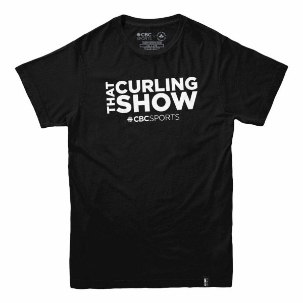 That Curling Show White Logo T-shirt