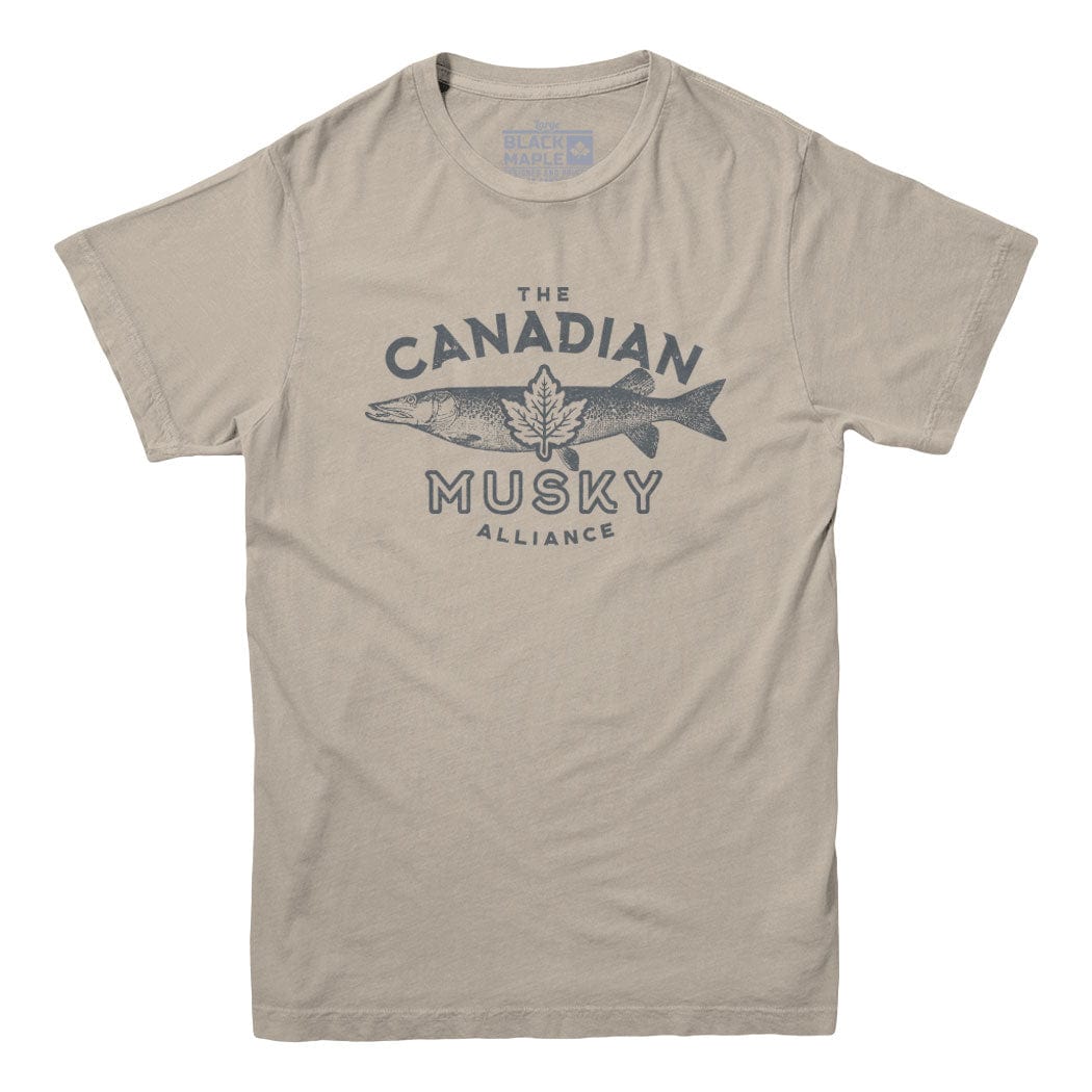 Canadian Musky Alliance T-shirt Canadian Musky Alliance T-shirt
