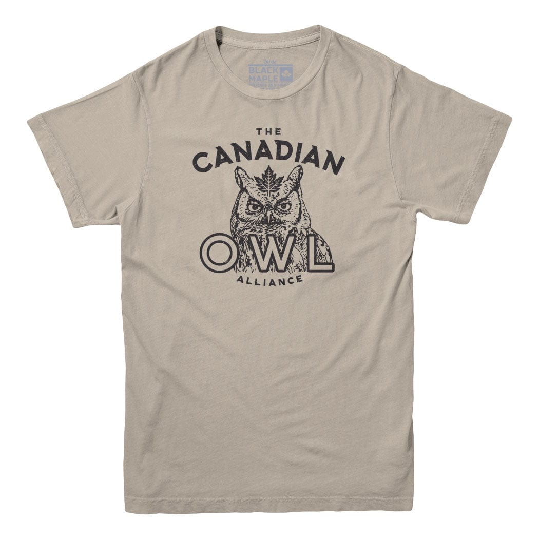 Canadian Owl Alliance T-shirt Canadian Owl Alliance T-shirt
