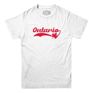 Ontario Retro Baseball Logo T-shirt